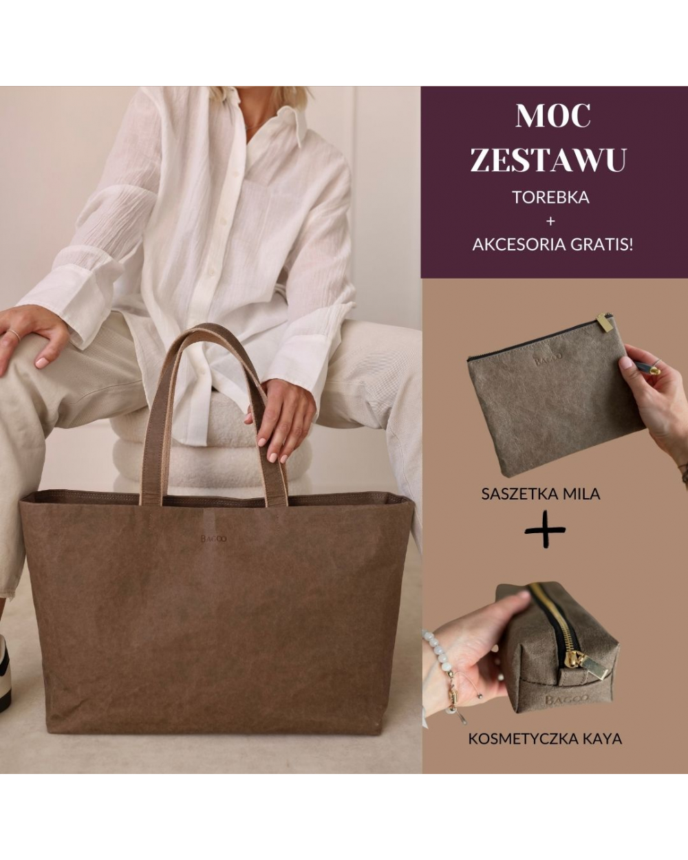 Zestaw 3w1: Shopperka...