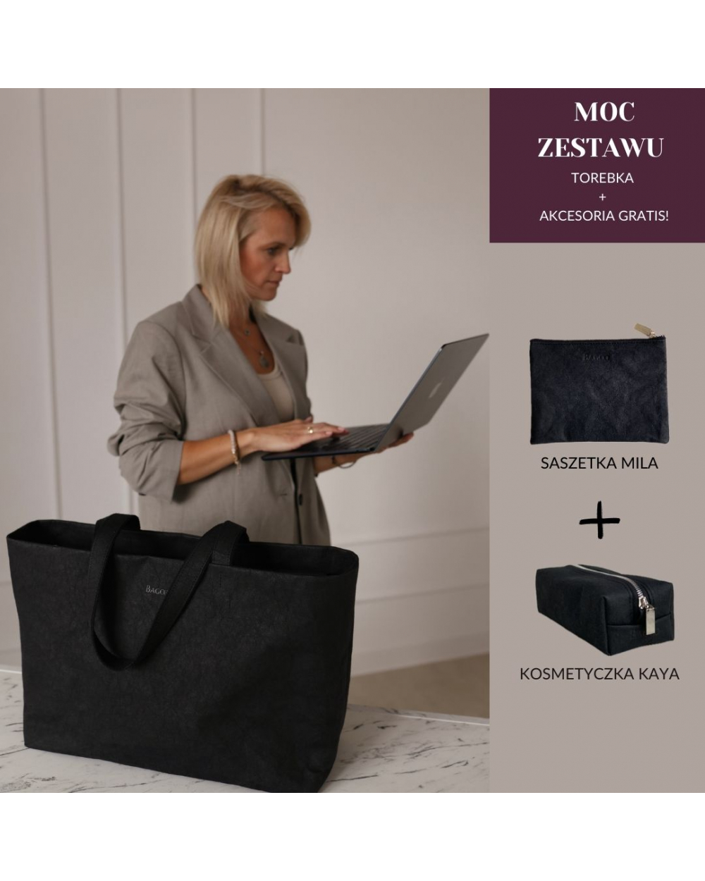 Zestaw 3w1: Shopperka...