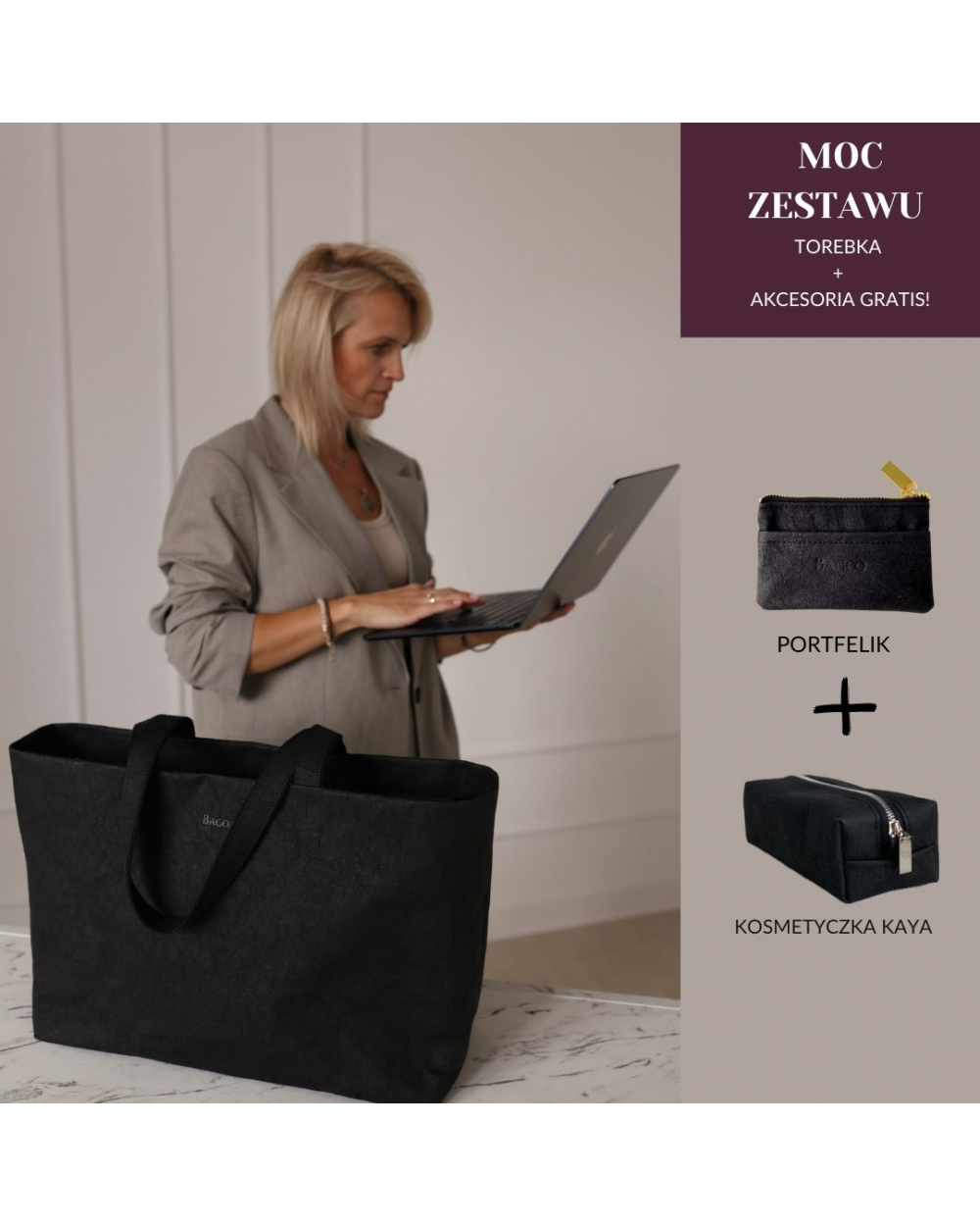 Zestaw 3w1: Shopperka...