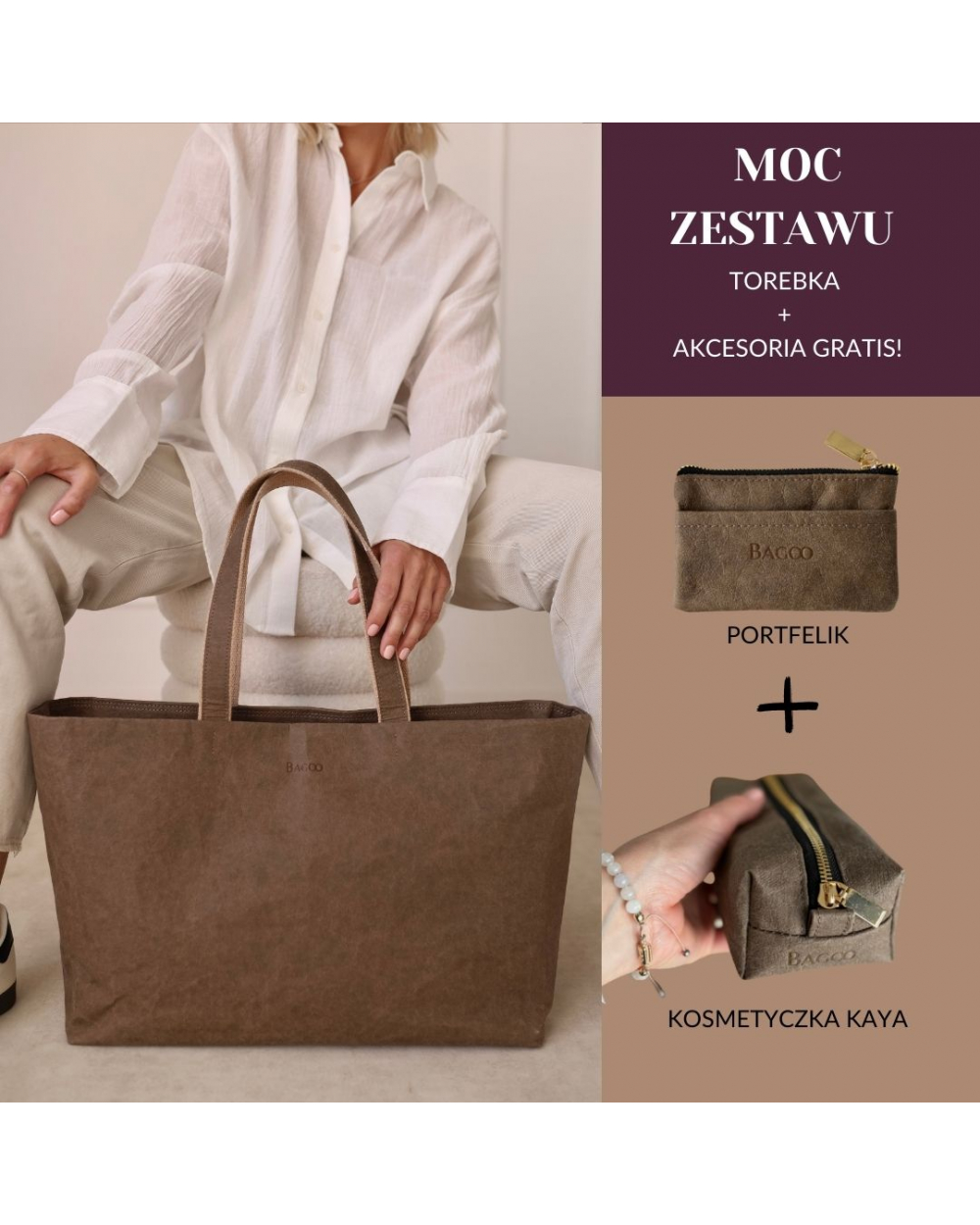 Zestaw 3w1: Shopperka...