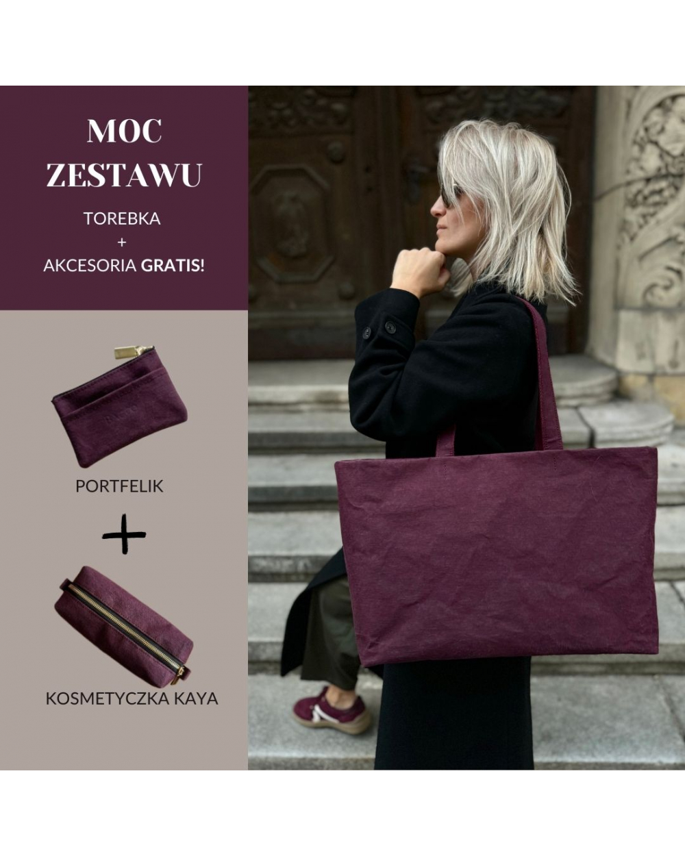 Zestaw 3w1: Shopperka...