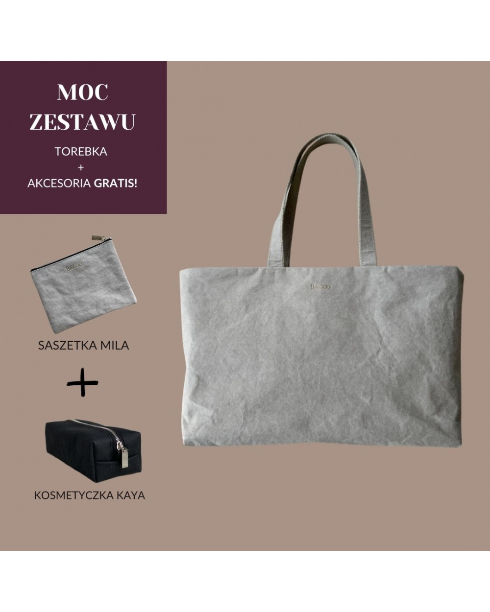 Zestaw 3w1: Shopperka...