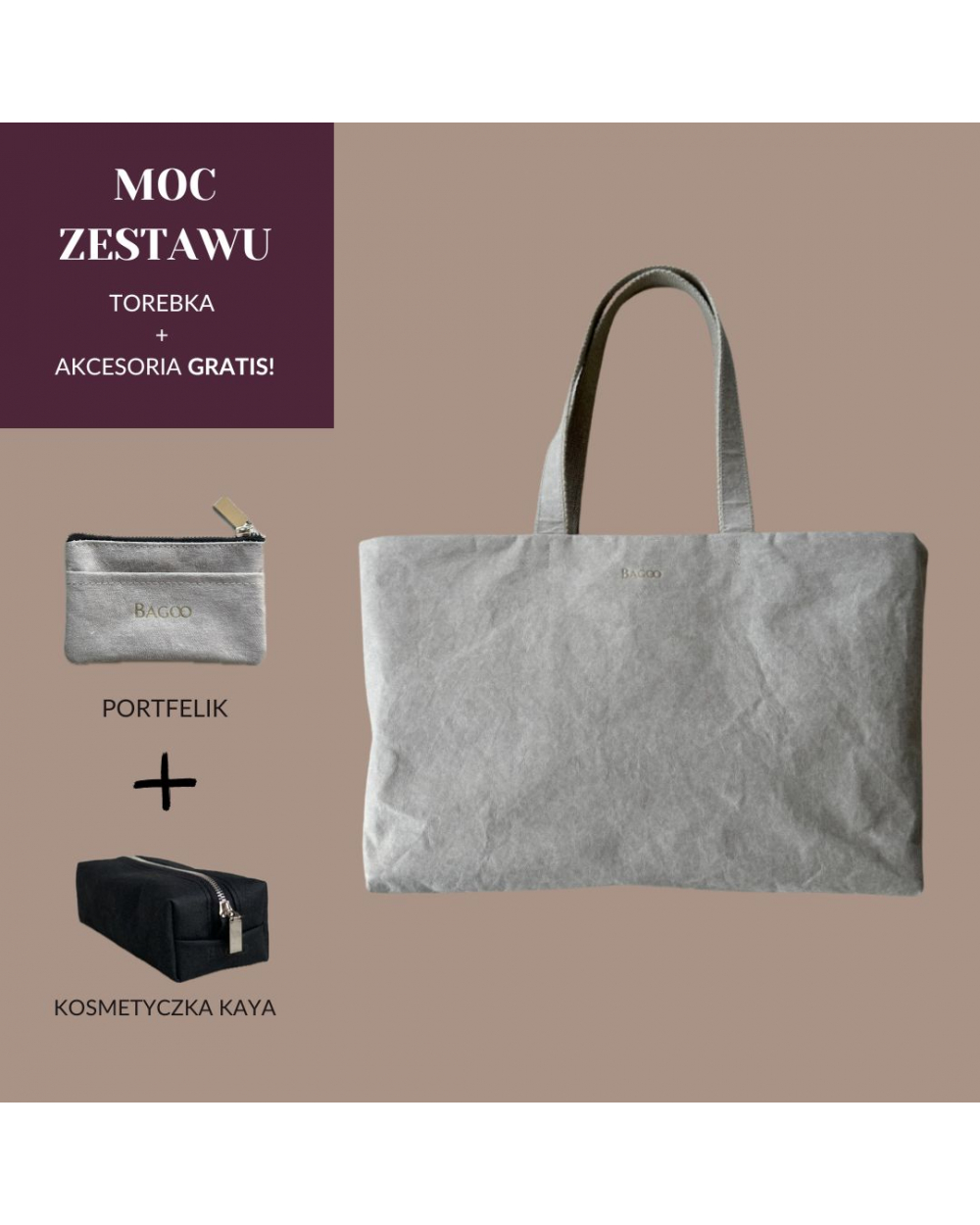 Zestaw 3w1: Shopperka...