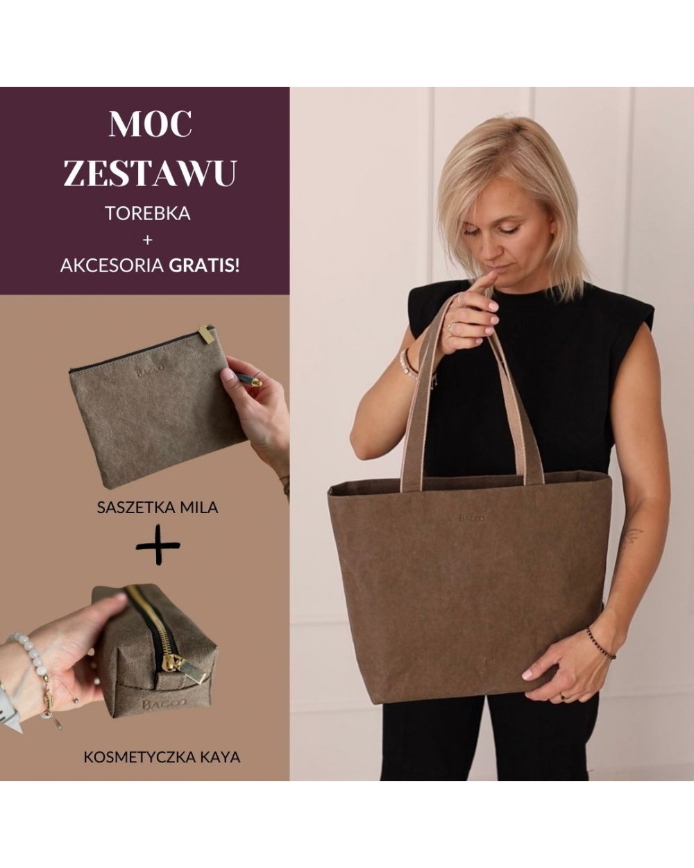 Zestaw 3w1: Shopperka Elly,...