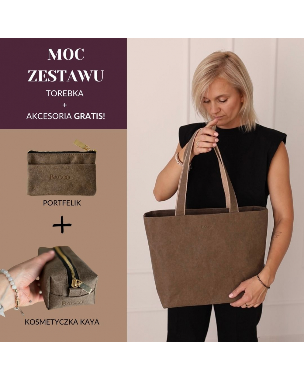 Zestaw 3w1: Shopperka Elly,...