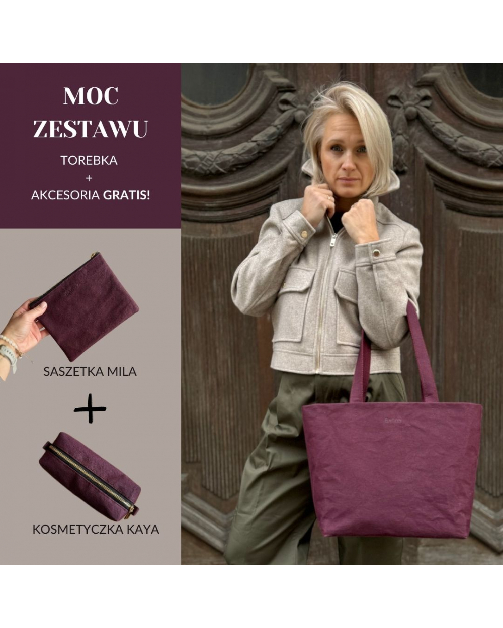 Zestaw 3w1: Shopperka Elly,...