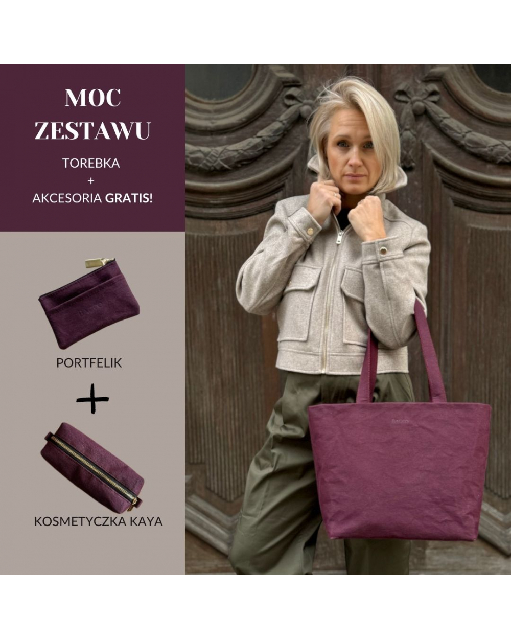 Zestaw 3w1: Shopperka Elly,...