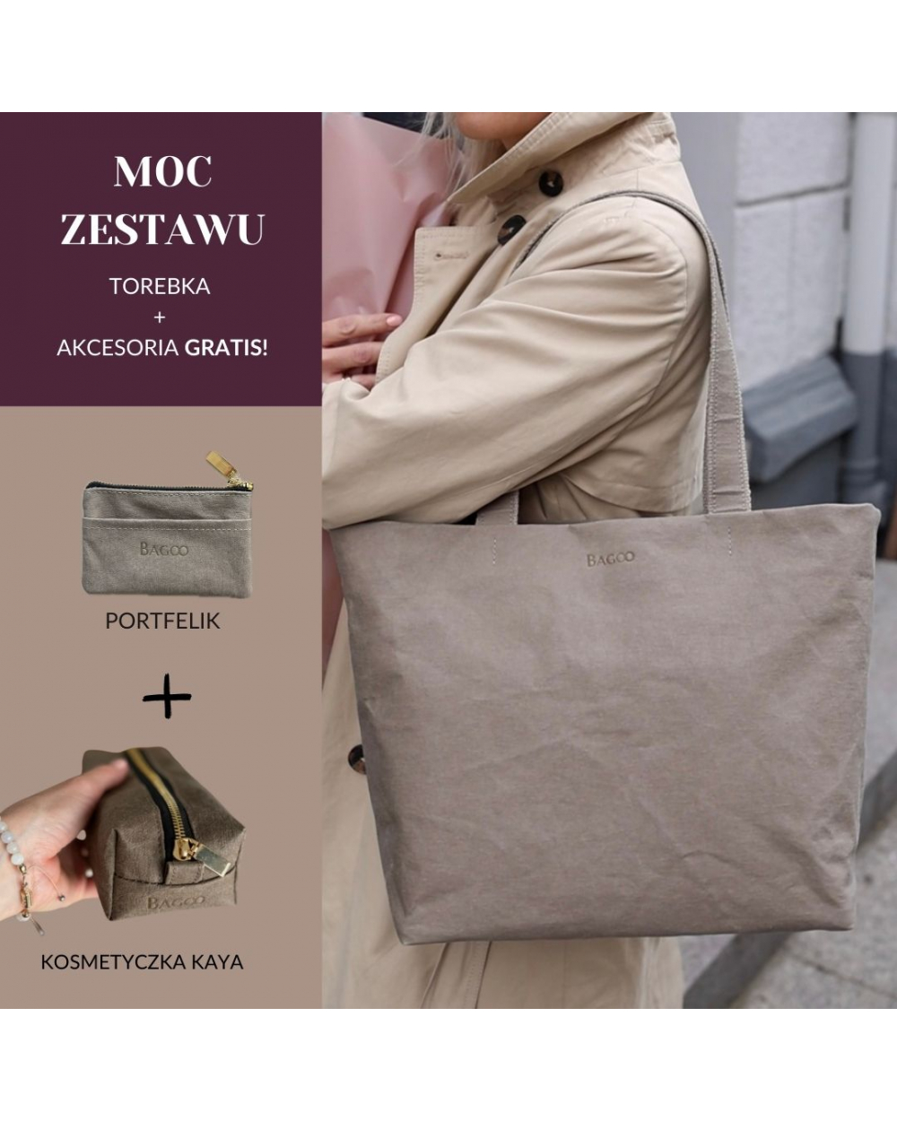 Zestaw 3w1: Shopperka Elly,...