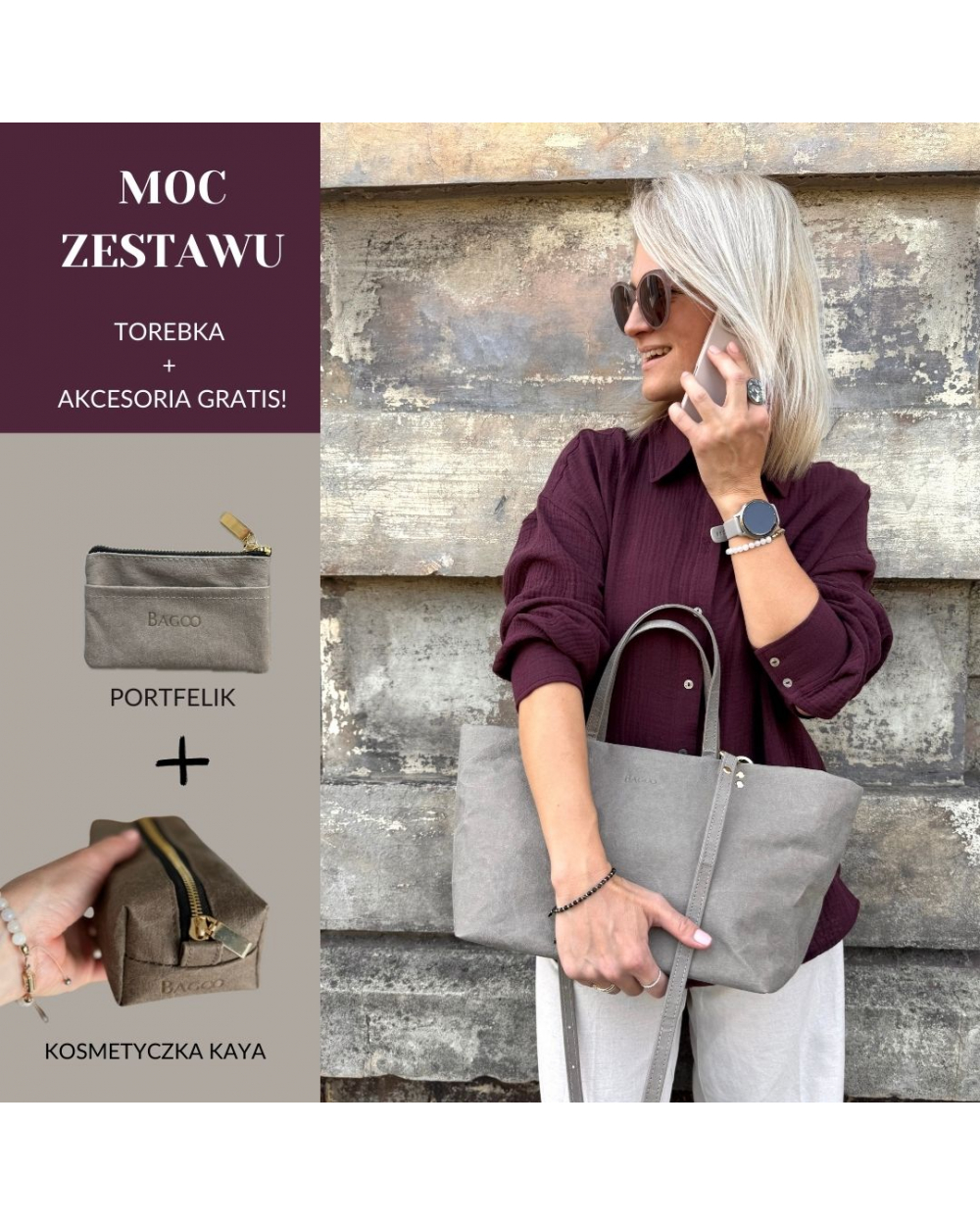 Zestaw 3w1: Shopperka...